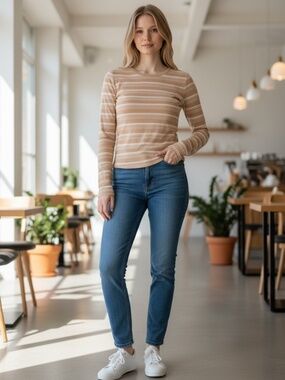 Stripe Top Blouse